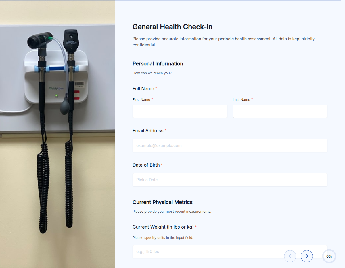 Health Check-in Survey