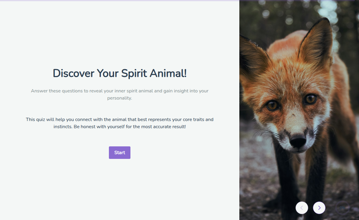 What's Your Spirit Animal Quiz?